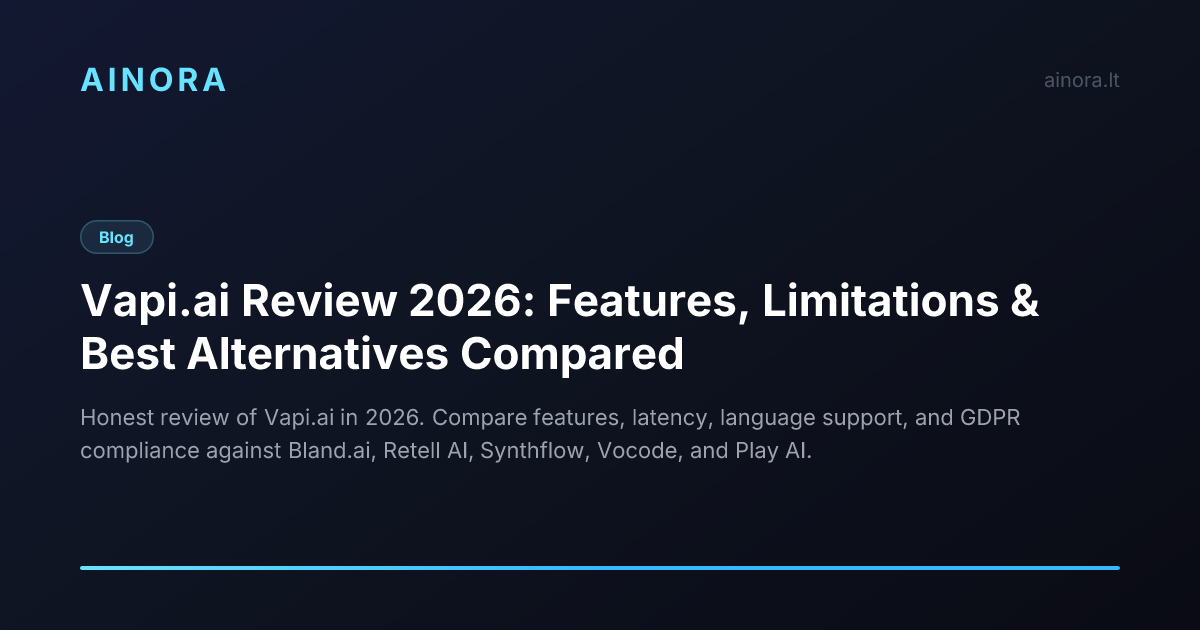 Vapi.ai Review 2026: Features, Limitations & Best Alternatives Compared